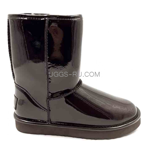 UGG Jimmy Choo Patent II Chocolate