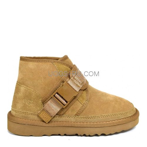UGG Kids Neumel Snapback Chestnut