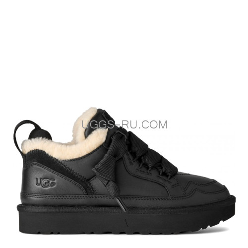 UGG Lowmel Sneaker Leather Black