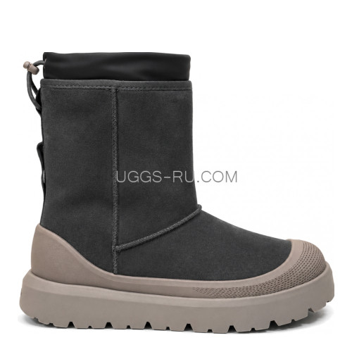Mens Classic Short Weather Hybrid Cobble Grey