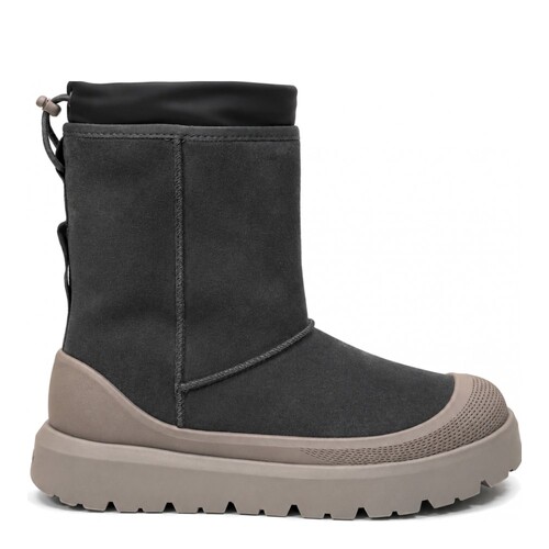 UGG Mens Classic Short Weather Hybrid Cobble Grey
