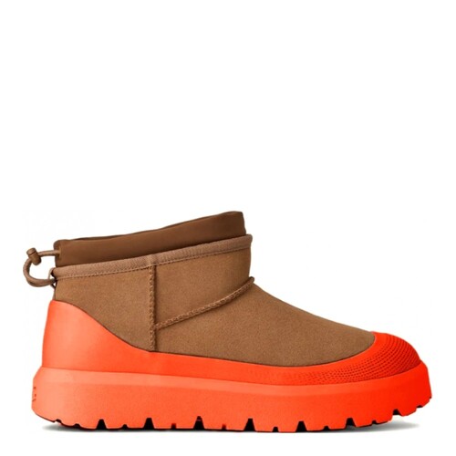 UGG Mens Classic Ultra Mini Hybrid Chestnut Orange