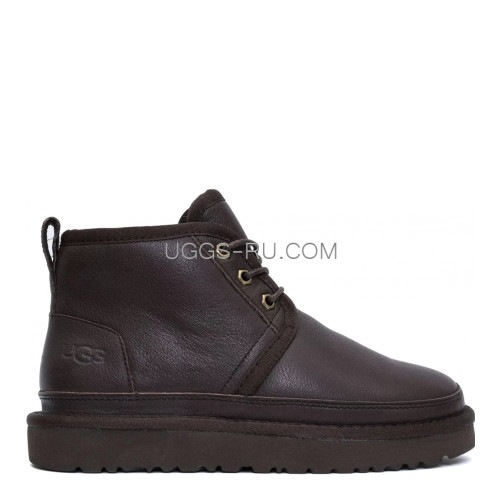 UGG Neumel Leather Chocolate