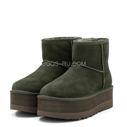 UGG Classic Mini Platform Olive
