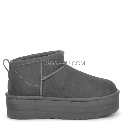 UGG Classic Ultra Mini Platform Grey