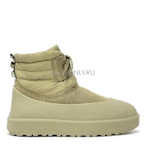 Classic Mini Lace-up Sand Olive
