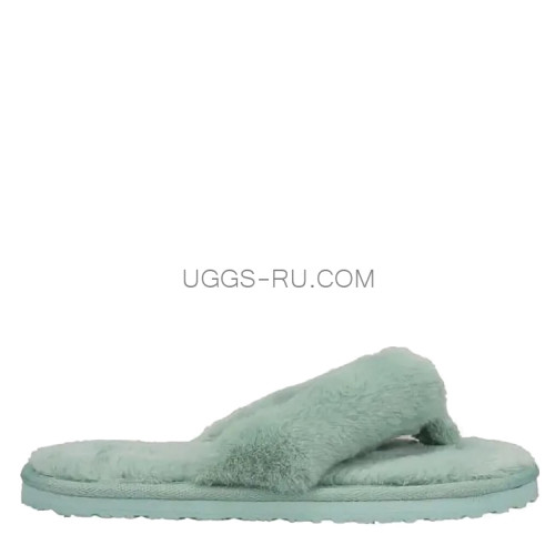 UGG Fluf Fflip Flop Lake Blue