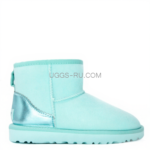 UGG Classic Mini Metallic Iceberg